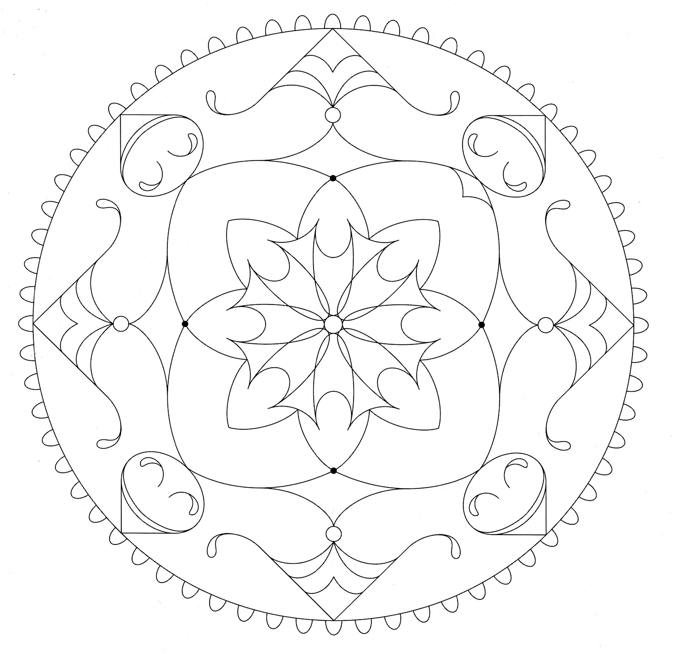 Mandala para vivir con gratitud