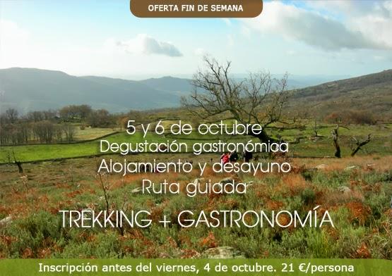 Oferta fin de semana en el Valle del Jerte:  TREKKING + GASTRONOMÍA