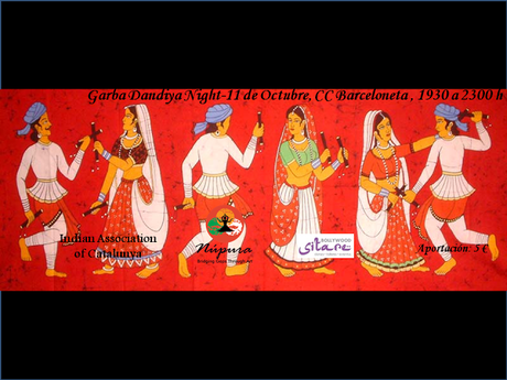 Festival Navaratri en Barcelona. ¡Garba- Dandiya night!