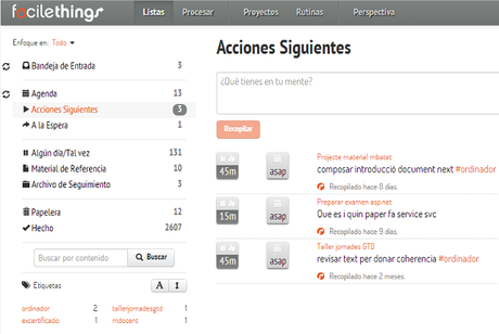 Migrar tu GTD de Evernote a Facilethings Migrar tu gtd de Evernote a Facilethings