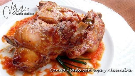 Asado Dukan de conejo con soja y almendra, en olla GM Asado Dukan de conejo con soja y almendra, en olla GM