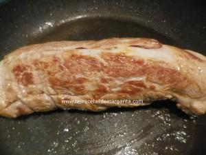 solomillo y1 Solomillo con miel y mostaza – Paso a paso