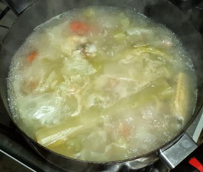 Sopa de Pollo y Verduras