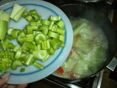 Sopa de Pollo y Verduras