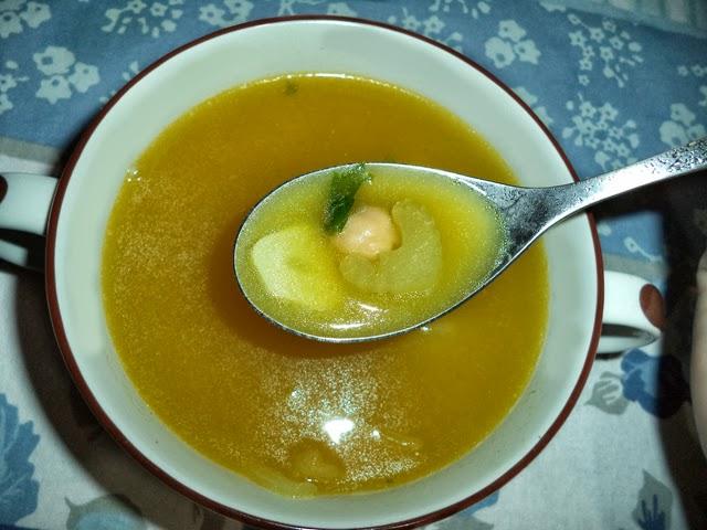 Sopa de Pollo y Verduras