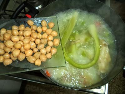 Sopa de Pollo y Verduras