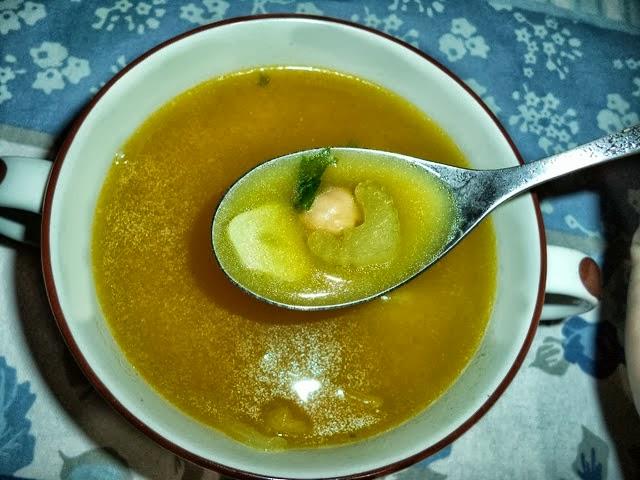 Sopa de Pollo y Verduras