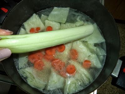 Sopa de Pollo y Verduras