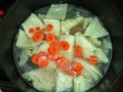 Sopa de Pollo y Verduras