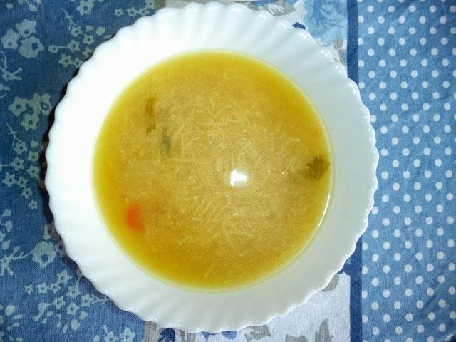 Sopa de Pollo y Verduras