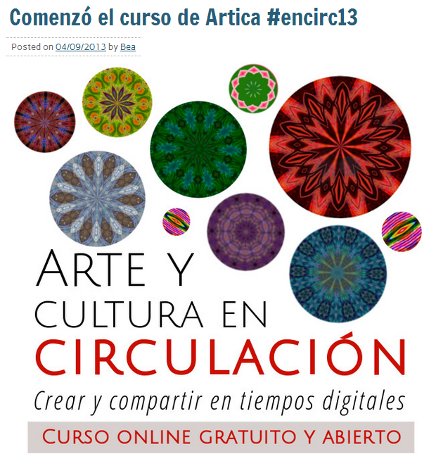 Comenzó el curso de Artica  encirc13   Beatriz Busaniche