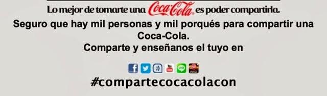 Comparte CocaCola con... la nueva campaña que me encanta !