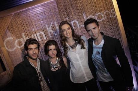 Calvin Klein Jeans fue el anfitrión de “Nocturne” Juan Pablo Gil, Isabel Buur, Pamela Almanza, Román Cámara