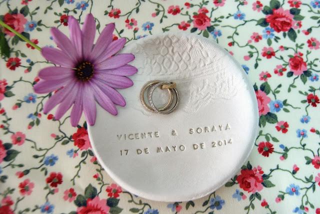 SORTEO: ¡Portaalianzas de cerámica personalizado!