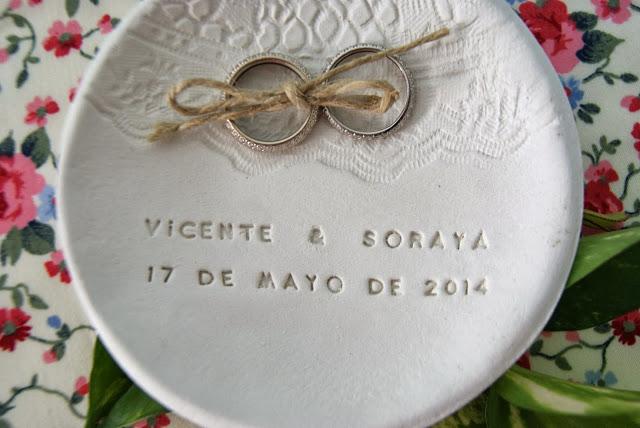 SORTEO: ¡Portaalianzas de cerámica personalizado!