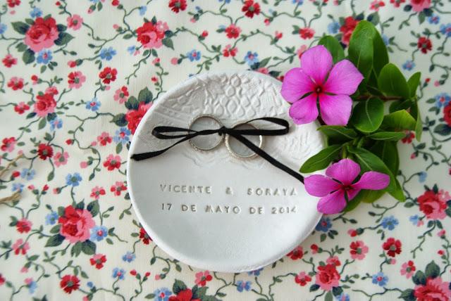 SORTEO: ¡Portaalianzas de cerámica personalizado!
