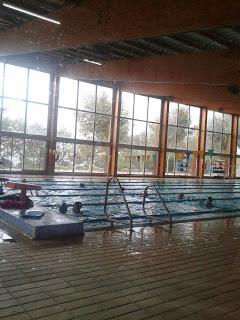 Sábado mañana....Entreno natación...1.000m lisos atletismo ...