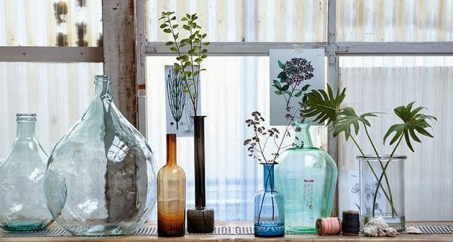 FRASCOS DE BOTICARIO PARA DECORAR