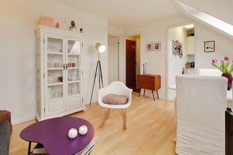 muebles de diseño mini pisos decoración sencilla decoración pequeña buhardilla decoración nórdica decoración muebles básicos decoración mecedora eames vitra decoración estilo femenino decoración diseño espacios pequeños blog estilo nórdico decoración 