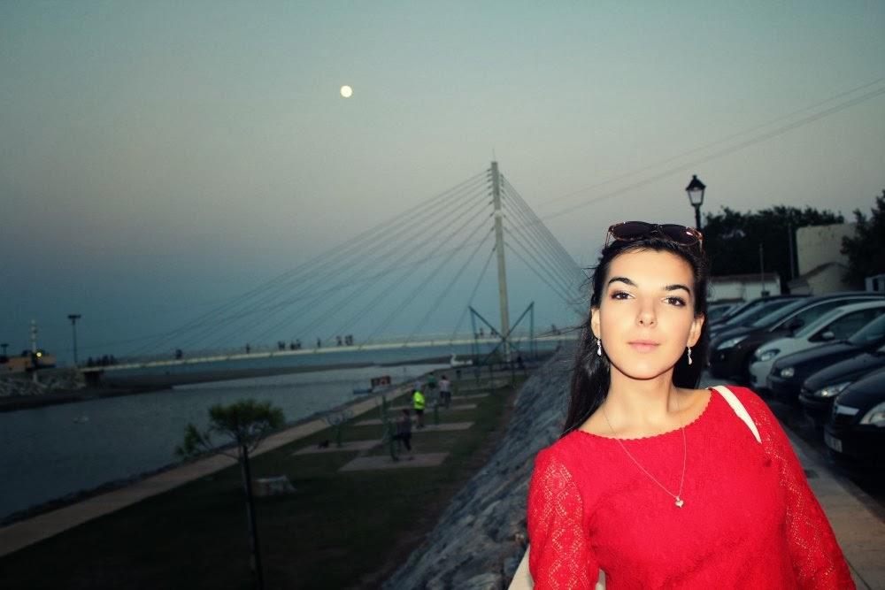 Little Red Lace Dress