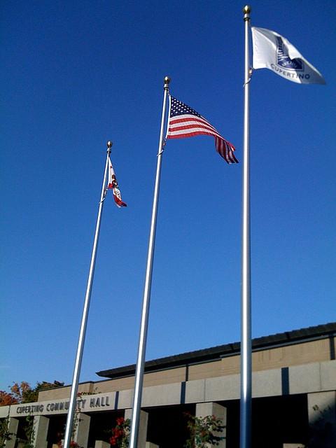 bandera de Cupertino