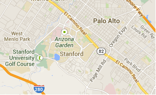 Camino Real en Standford y Palo Alto