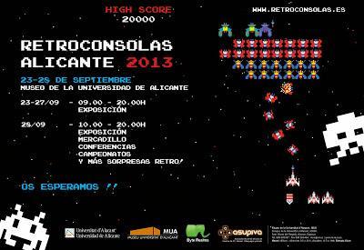 La crónica en vídeo de RetroConsolas Alicante 2013, un evento celebrado la pasada semana en la capital alicantina