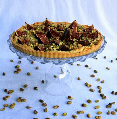 Frangipane con higos y pistachos