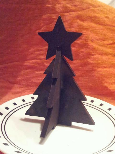 Arbolito de chocolate 3D