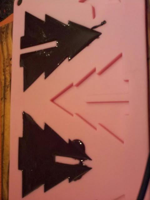 Arbolito de chocolate 3D