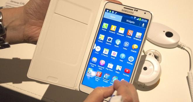 Samsung infla en 20% los benchmarks del Note 3