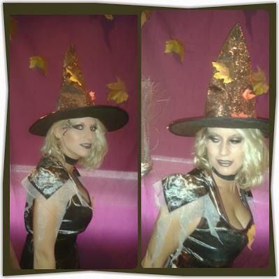 DISFRAZ PARA  HALLOWEEN: BRUJA DE OTOÑO