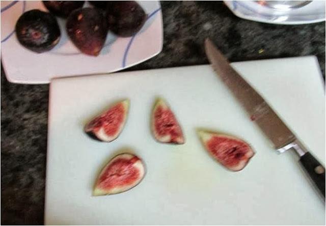 ENSALADA CON PIÑA  Y HIGOS