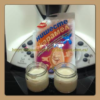 Puding de caramelo light