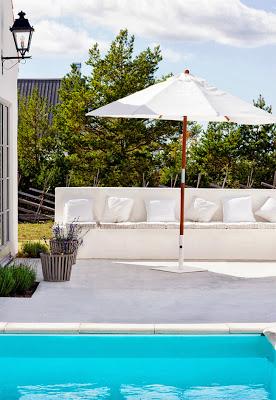 Casa Rustica en Suecia con aire Mediterraneo