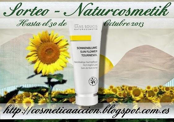 ¡SORTEO – Tratamiento Nutritivo de Noche SANS SOUCIS de NATURCOSMETIK!