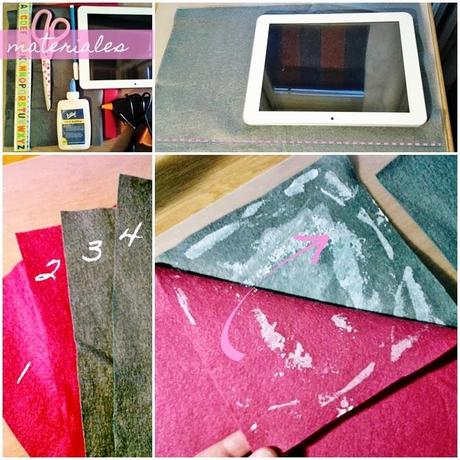 DIY Funda para tablet son coser (II) DIY Funda para tablet son coser (II)