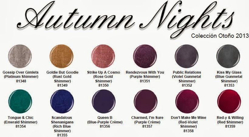 Autum Nights, lo nuevo de China Glaze para Otoño 2013