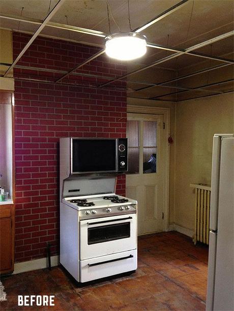 El antes y despues de una cocina