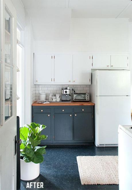 El antes y despues de una cocina