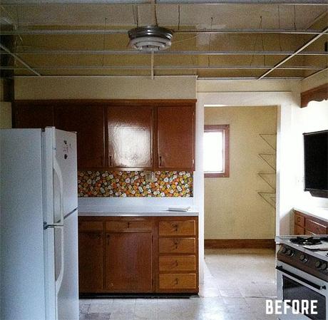 El antes y despues de una cocina