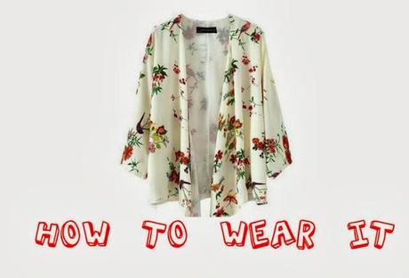 How To Wear It: Kimono