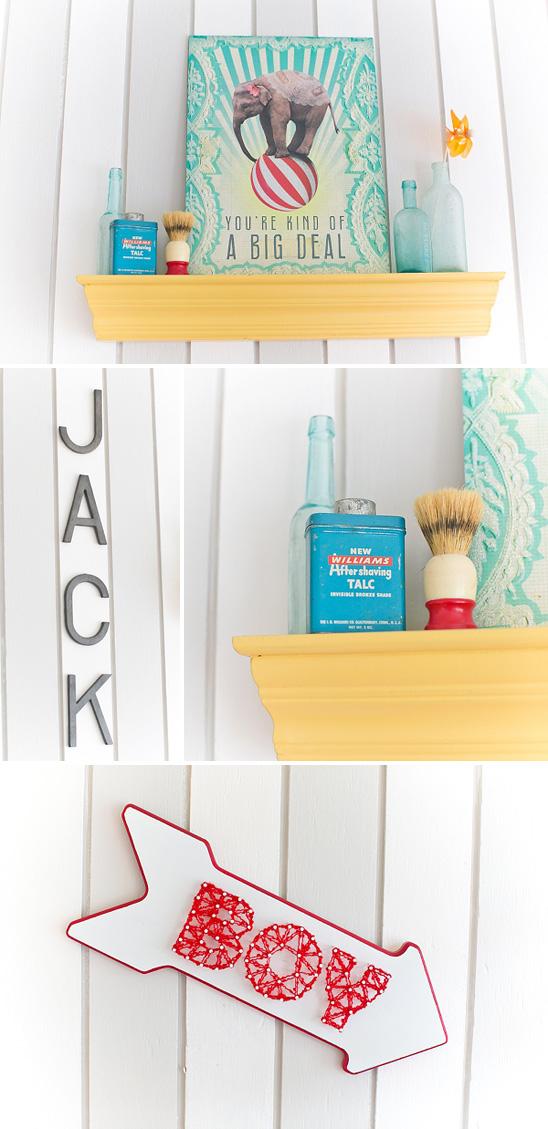 Un dormitorio de bebe a todo color!