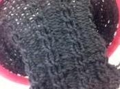 Teje cuello trenzado telar