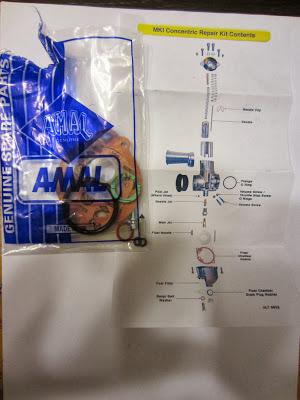 Kit para restaurar el Amal Concentric 622
