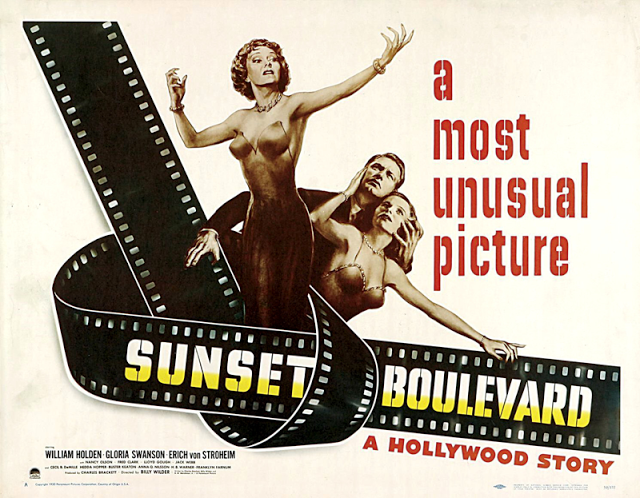 Sunset Boulevard - El crepúsculo de los dioses - Cartel