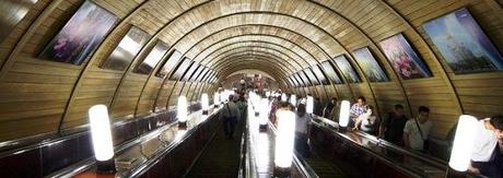 Escaleras metro Moscu