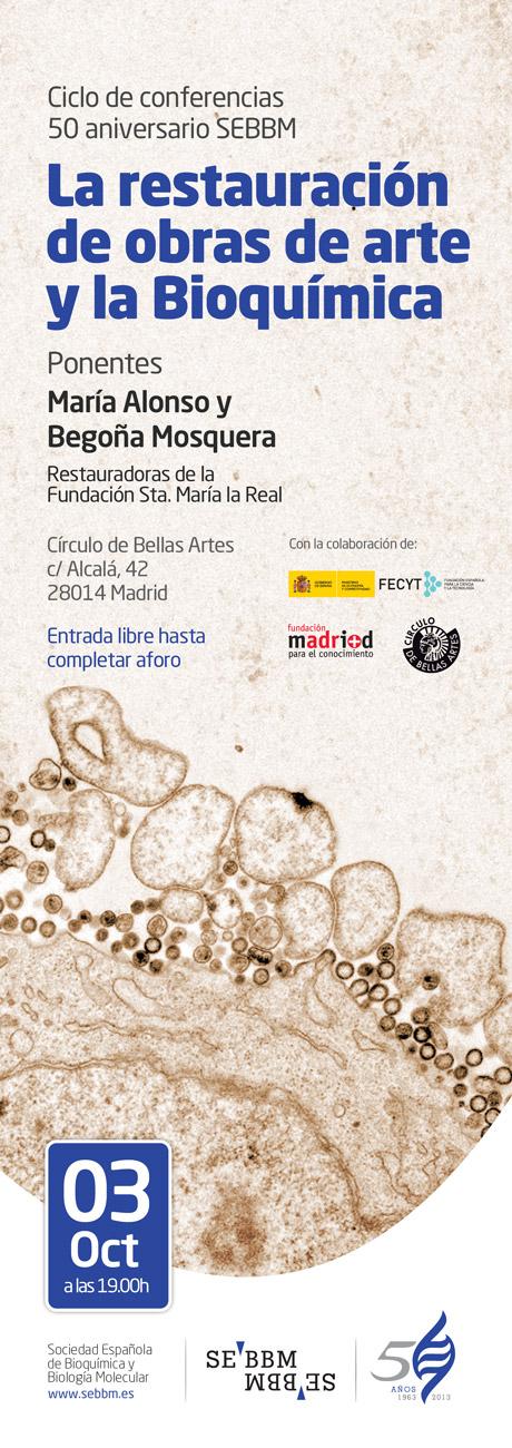La restauración de obras de arte y la Bioquímica (Madrid)