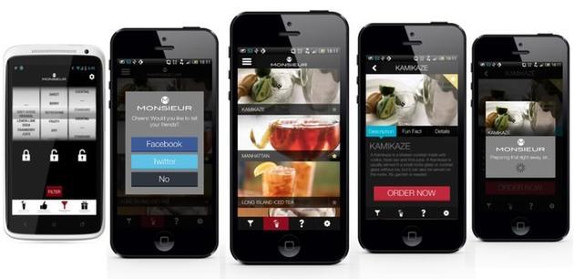 Monsieur, el primer bartender robótico para tu casa