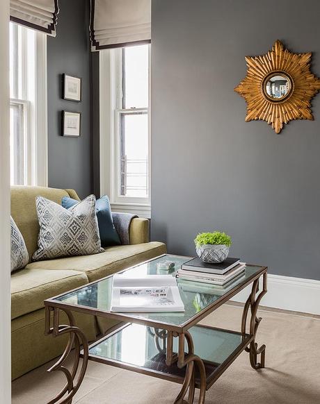 salón pared gris oscuro salón pared gris oscuro